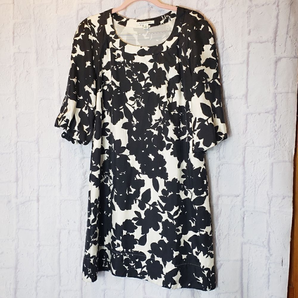BANANA REPUBLIC Silk Floral Shift Dress